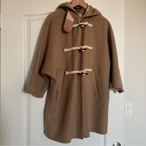 MaxMara Weekend 100% Wool Coat Enziana US 0 Fisherman Beach Grandpa